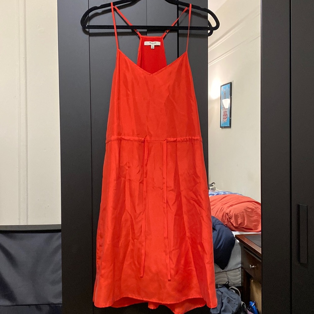 💜Madewell Silk Dress